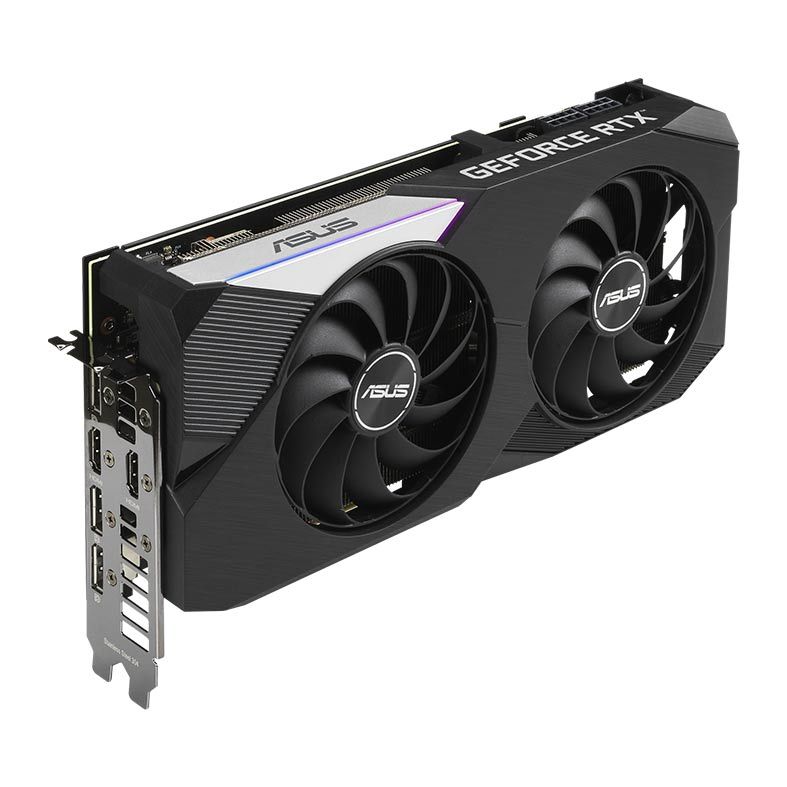 Placa de Video Asus GeForce RTX 3070 OC LHR 8GB GDDR6 Dual 256-bit, DUAL-RTX3070-O8G-V2