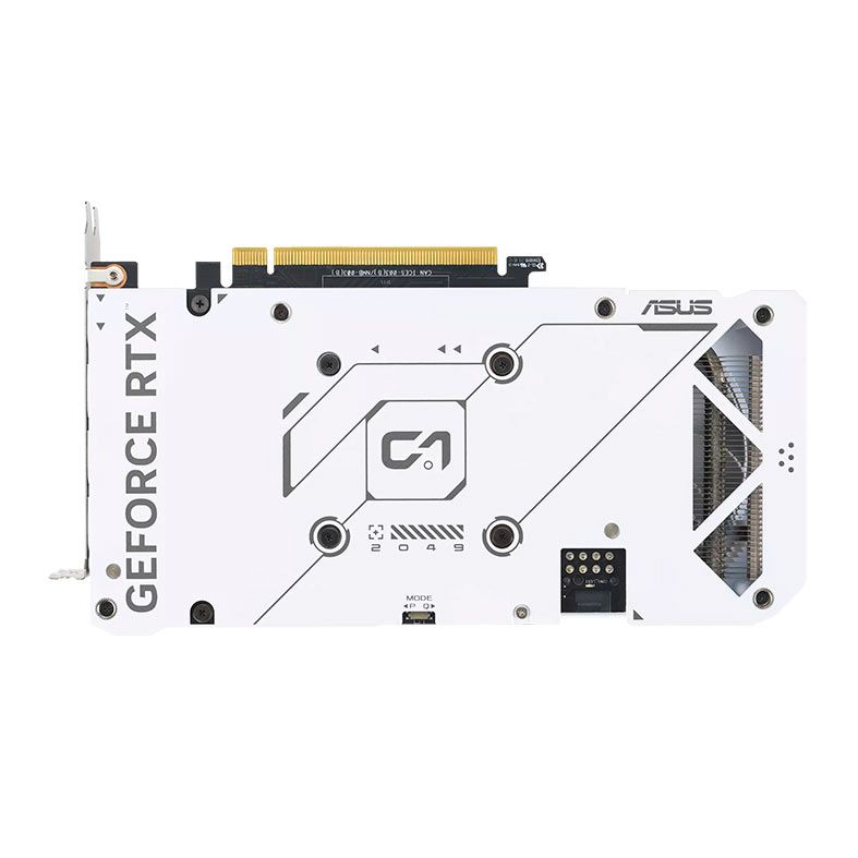 Placa de Video Asus GeForce RTX 4060 Dual White OC Edition, 8GB, GDDR6, 128-bit, DUAL-RTX4060-O8G-WHITE