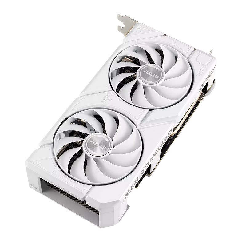 Placa de Video Asus GeForce RTX 4060 Ti Dual Evo White OC Edition, 8GB, GDDR6, 128-bit, DUAL-RTX4060TI-O8G-EVO-WHITE