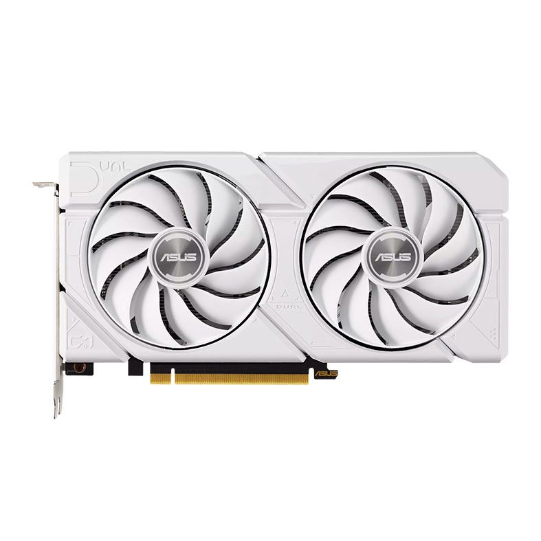 Placa de Video Asus GeForce RTX 4060 Ti Dual Evo White OC Edition, 8GB, GDDR6, 128-bit, DUAL-RTX4060TI-O8G-EVO-WHITE