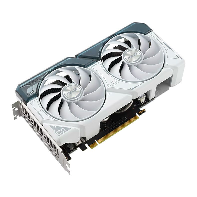 Placa de Video Asus GeForce RTX 4060 Ti Dual White OC Edition, 8GB, GDDR6, 128-bit, DUAL-RTX4060TI-O8G-WHITE