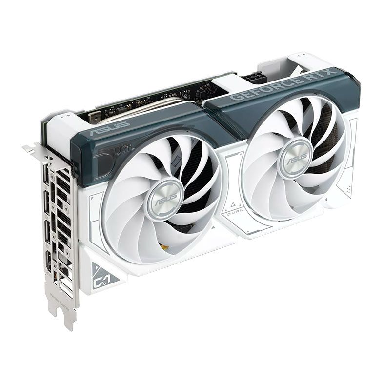 Placa de Video Asus GeForce RTX 4060 Ti Dual White OC Edition, 8GB, GDDR6, 128-bit, DUAL-RTX4060TI-O8G-WHITE