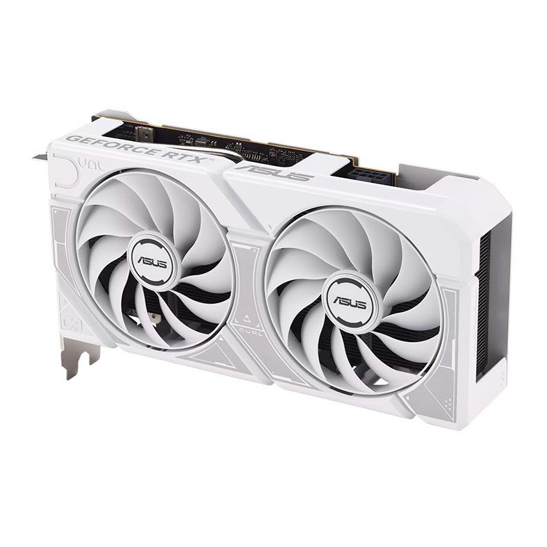 Placa de Video Asus GeForce RTX 5060 White OC Edition, 8GB, GDDR7, 128-bit, DUAL-RTX5060-O8G-WHITE
