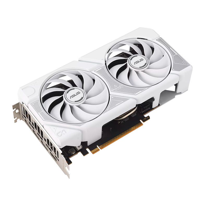 Placa de Video Asus GeForce RTX 5060 White OC Edition, 8GB, GDDR7, 128-bit, DUAL-RTX5060-O8G-WHITE