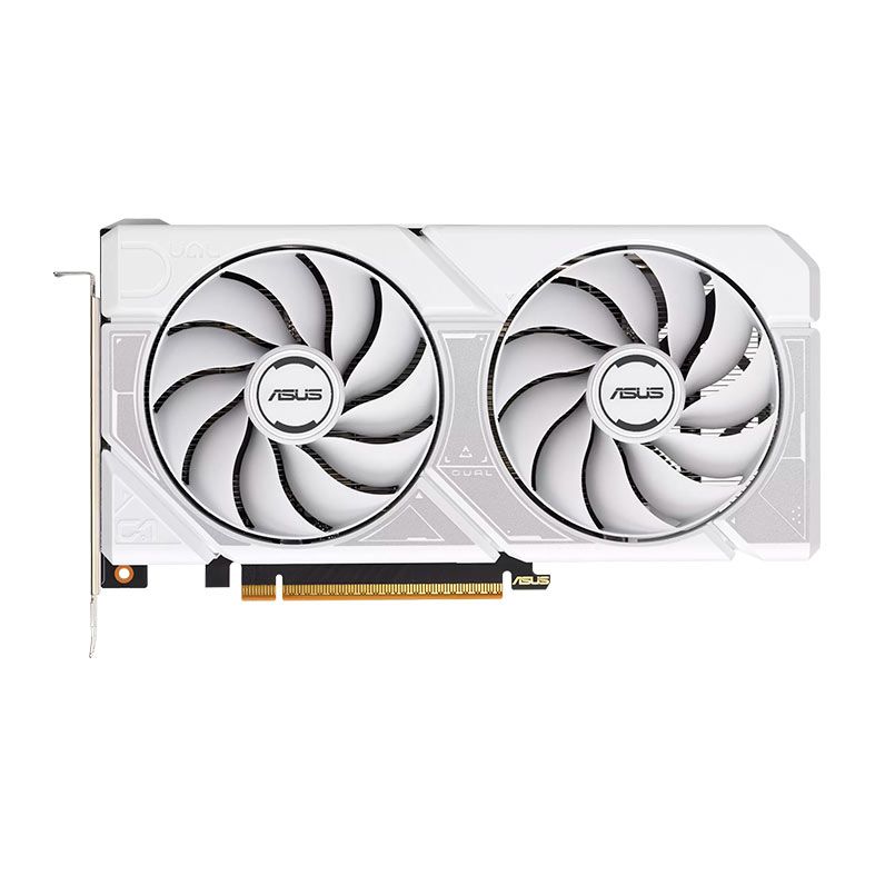 Placa de Video Asus GeForce RTX 5060 White OC Edition, 8GB, GDDR7, 128-bit, DUAL-RTX5060-O8G-WHITE