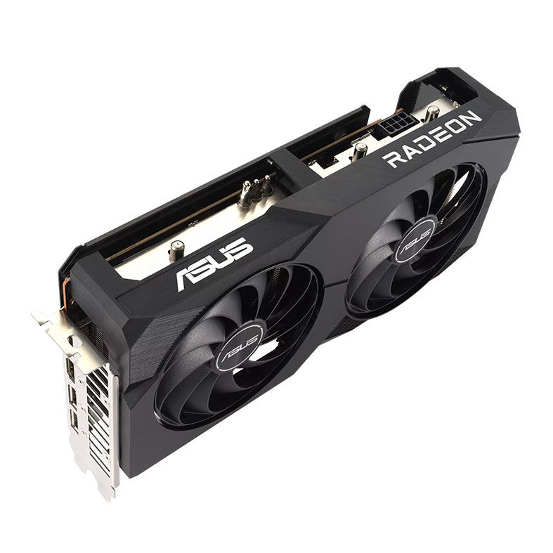 Placa de Video Asus Radeon RX 6600 Dual V2, 8GB, GDDR6, 128-bit, DUAL-RX6600-8G-V2