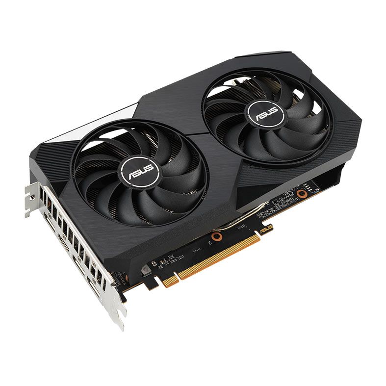 Placa de Video Asus Radeon RX 6600 Dual, 8GB, GDDR6, 128-Bit, DUAL-RX6600-8G