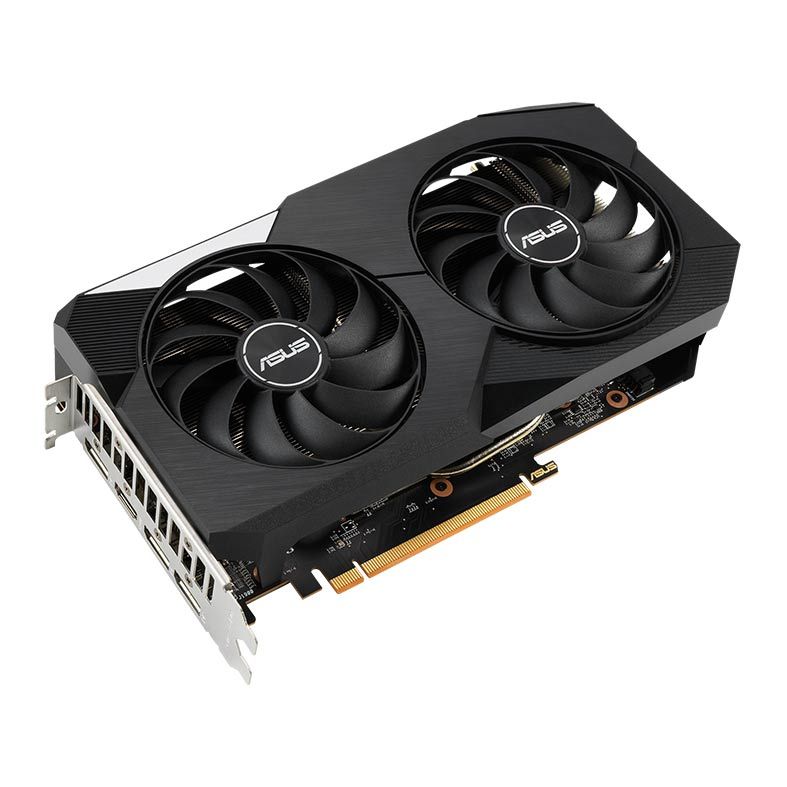 Placa de Video Asus Radeon RX 6600 XT Dual OC Edition, 8GB, GDDR6