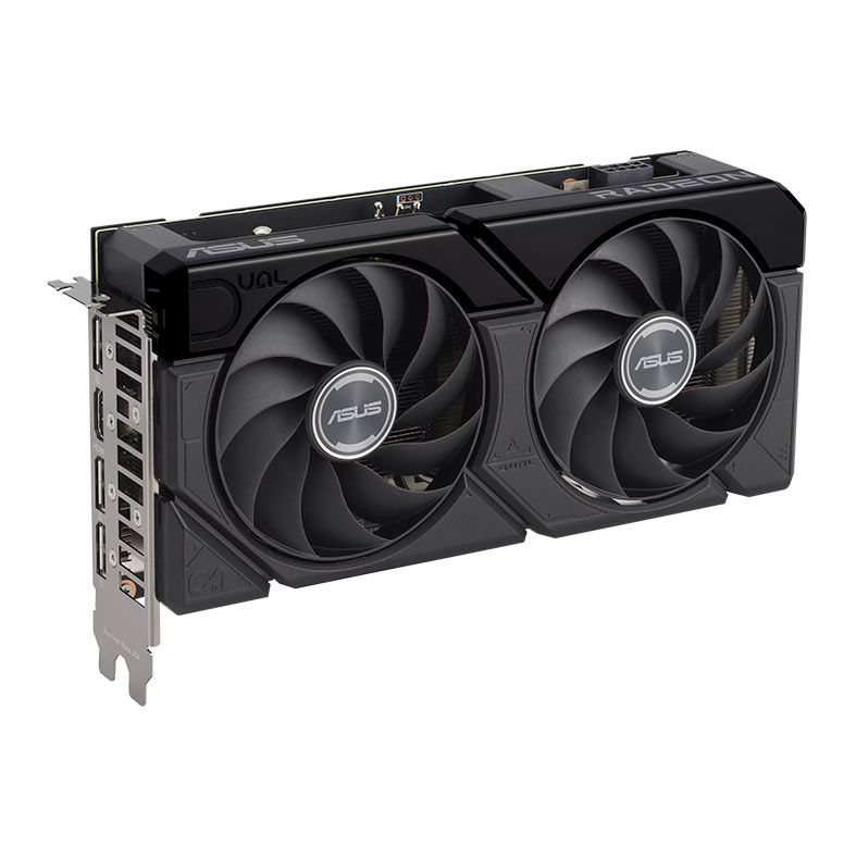 Placa de Video Asus Radeon RX 7600 XT Dual OC, 16GB, GDDR6, 128-bit, DUAL-RX7600XT-O16G