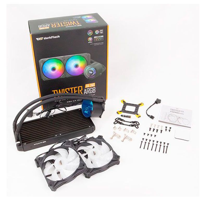 Water Cooler Aigo DarkFlash Twister DX-240 ARGB