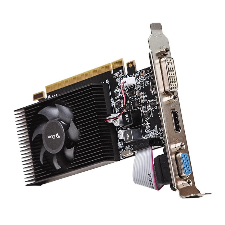 Placa De Video Duex Geforce GT 730 4GB DDR3 128Bit, DX GT730LP-4GD3