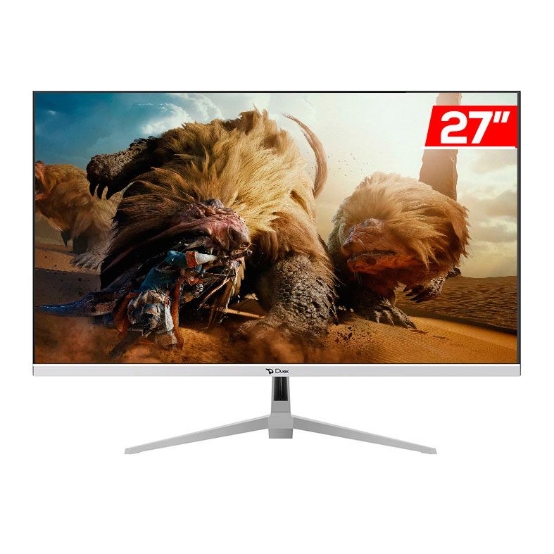 Monitor Gamer Duex DX270, 27 Pol, IPS, QHD, 1ms, 165Hz, FreeSync, HDMI/DP, Branco, DX270QGP165W