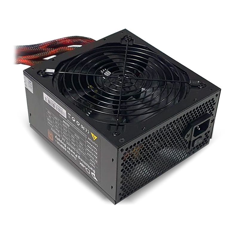 Fonte Duex DX600FSE++, 600W, Full Modular, 80 Plus Bronze, Preta, DX600FSEFM