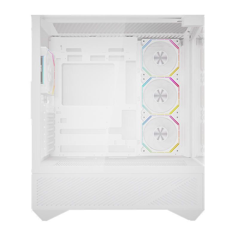Gabinete Gamer Aigo Darkflash DY460, ARGB, Mid-Tower, Lateral de Vidro, Com 4 Fans, Branco, DY460-WH-4F
