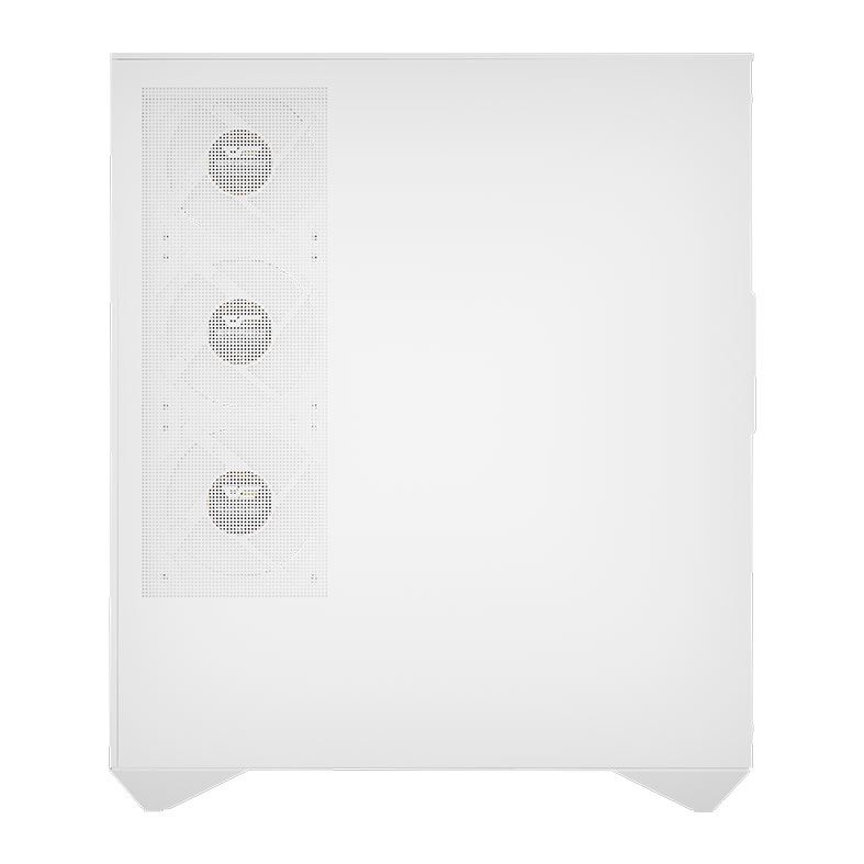 Gabinete Gamer Aigo Darkflash DY460, ARGB, Mid-Tower, Lateral de Vidro, Com 4 Fans, Branco, DY460-WH-4F