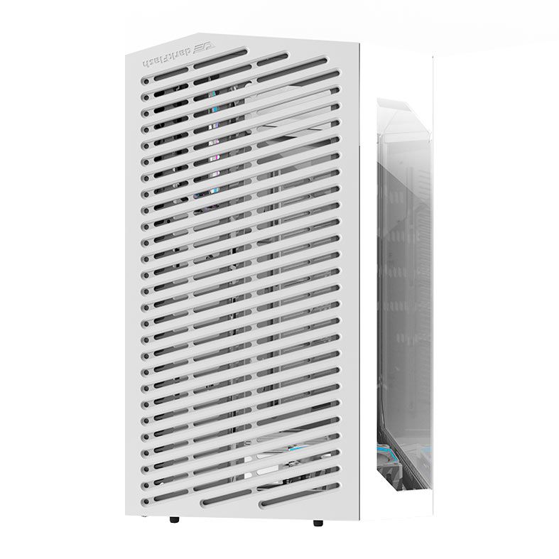 Gabinete Gamer Aigo Darkflash Arcee DY470, ARGB, Full-Tower, Lateral de Vidro, Com 4 Fans, Branco, DY470-WH-4F