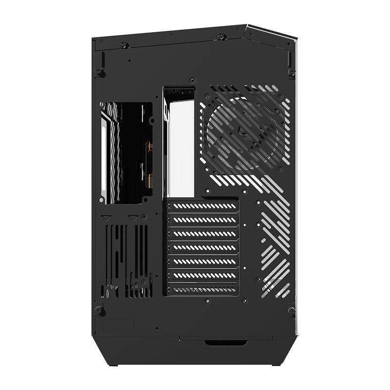 Gabinete Gamer Aigo Darkflash Arcee DY470, ARGB, Full-Tower, Lateral de Vidro, Com 4 Fans, Preto, DY470-BK-4F