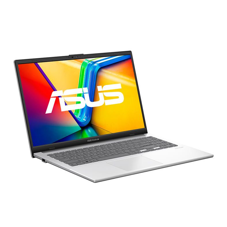 Notebook Asus Vivobook Go 15, 15.6 Pol, Intel Core i3 N305, 8GB DDR4, SSD 256GB, Windows 11 Home, Intel UHD Graphics, Prata, E1504GA-NJ434W