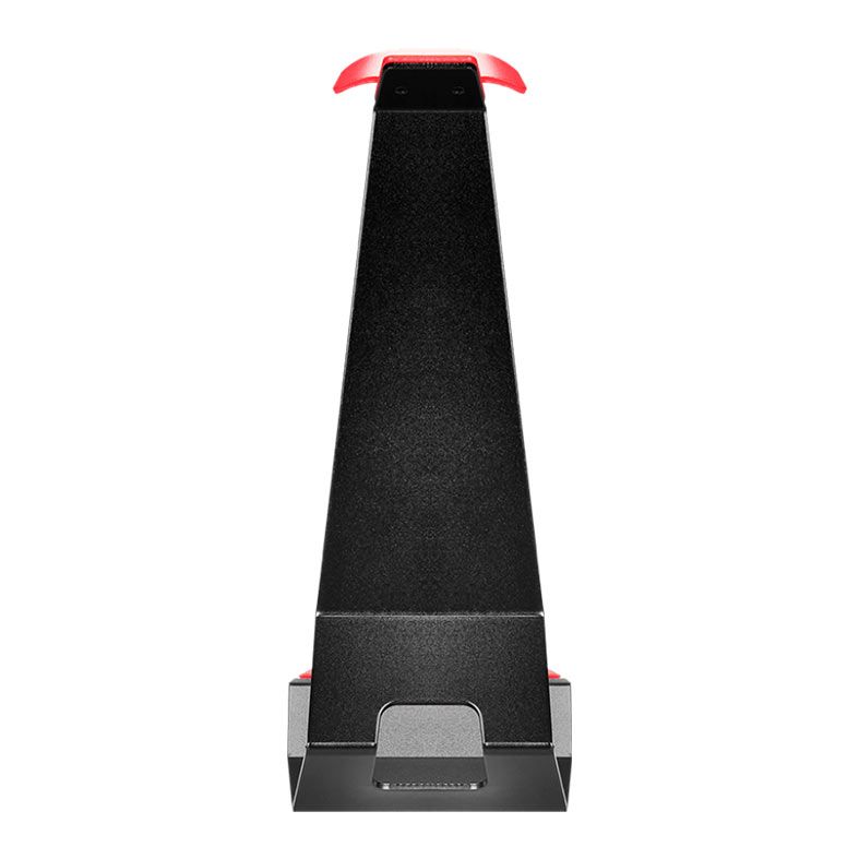 Suporte Para Headset MSI HS01, Preto e Vermelho, HS01-HEADSET-STAND