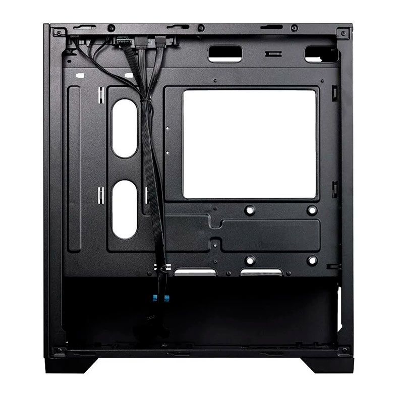 Gabinete Gamer Cooler Master Elite 302, ARGB, Vidro Temperado, Mini Tower, mATX, Com 3 Fans, Preto, E302-KGNN-SAZ