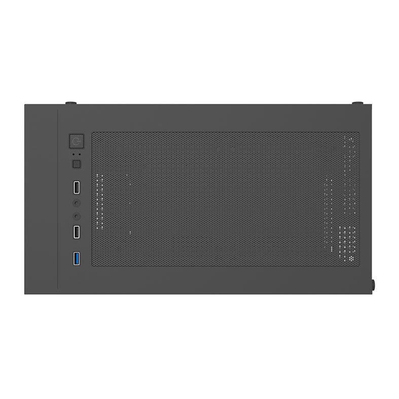 Gabinete Gamer Aigo Darkflash E330M, Mid-Tower, Lateral de Vidro, Preto, E330M-BK