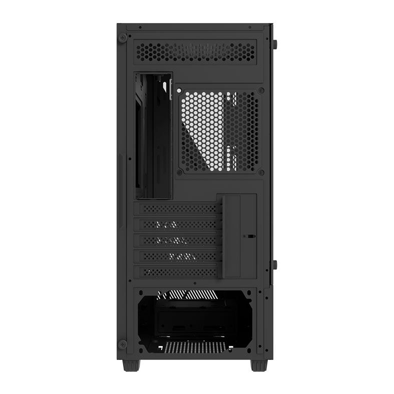 Gabinete Gamer Aigo Darkflash E330M, Mid-Tower, Lateral de Vidro, Preto, E330M-BK