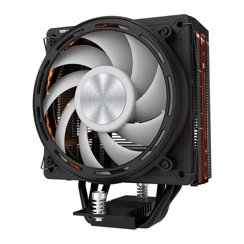 Cooler Para Processador Aigo DarkFlash E400, ARGB, 120mm, Preto, E400-BK