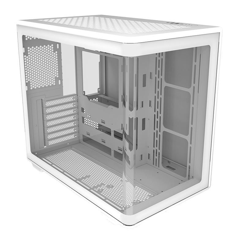 Gabinete Gamer Cooler Master Elite 600, Mid-Tower, Lateral de Vidro, Branco, E600-WGNN-S00