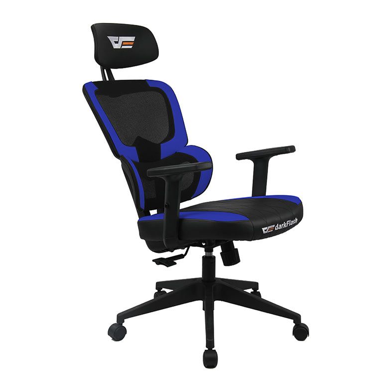 Cadeira Office Aigo Darkflash EA100, Azul, EA100-BL-HQ1