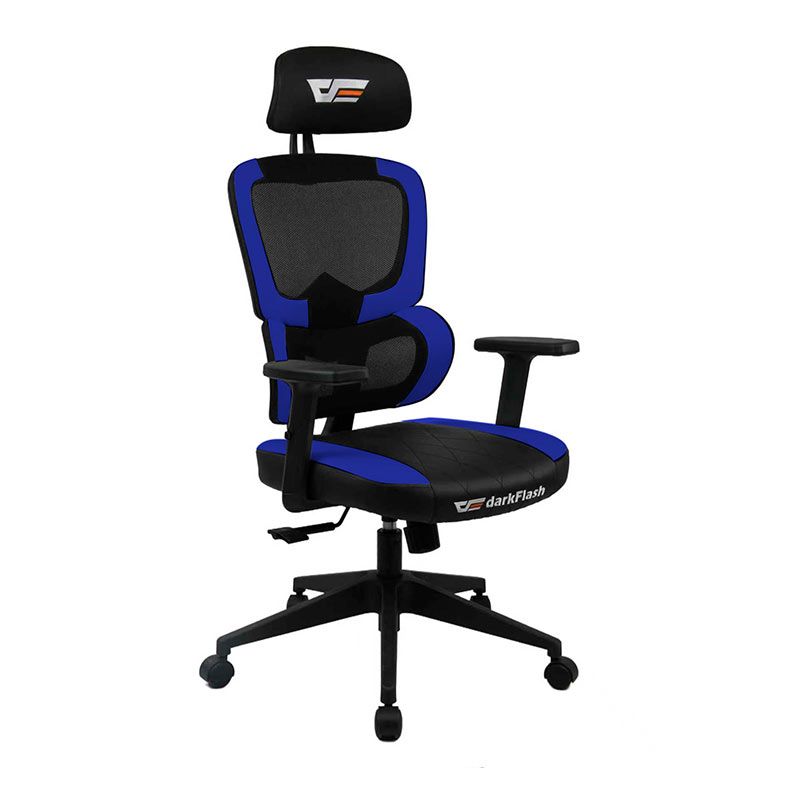 Cadeira Office Aigo Darkflash EA100, Azul, EA100-BL-HQ1