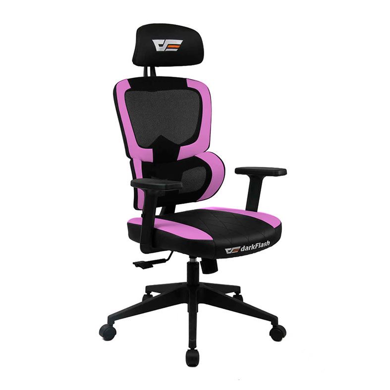 Cadeira Office Aigo Darkflash EA100, Rosa, EA100-P-HQ1