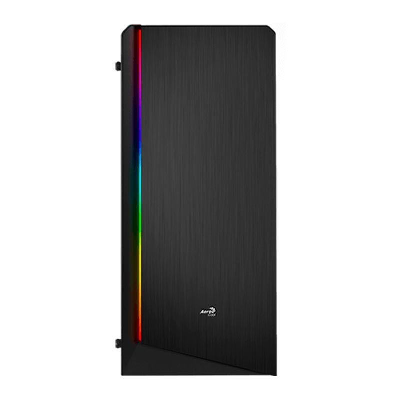 Gabinete AeroCool RIFT RGB Mid Tower Lateral Acrílico Preto, EAN53134