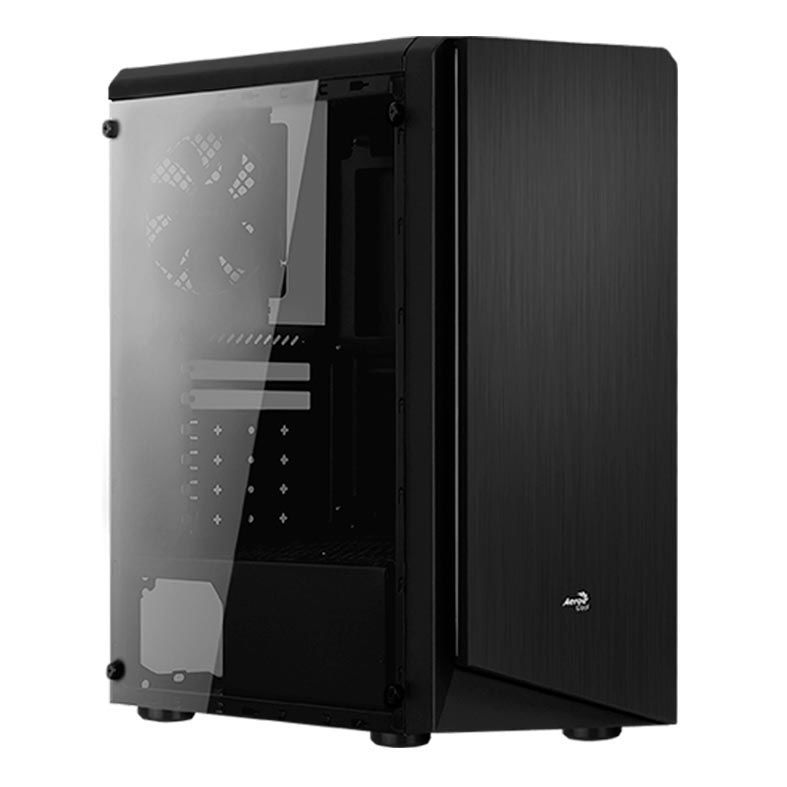 Gabinete AeroCool RIFT RGB Mid Tower Lateral Acrílico Preto, EAN53134