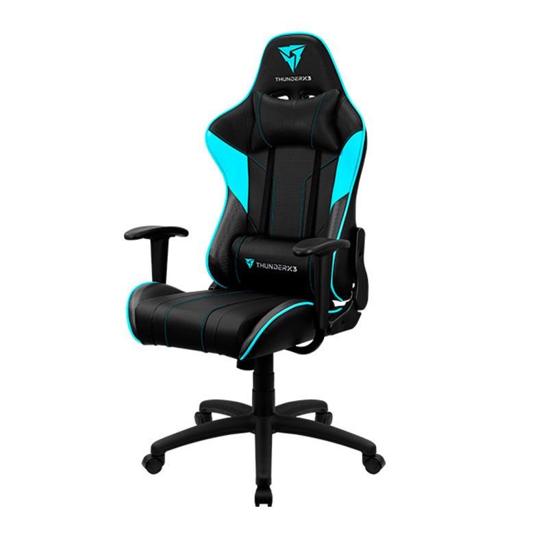 Cadeira Gamer ThunderX3 EC3 Preto/Ciano, EC3-PT/CYAN