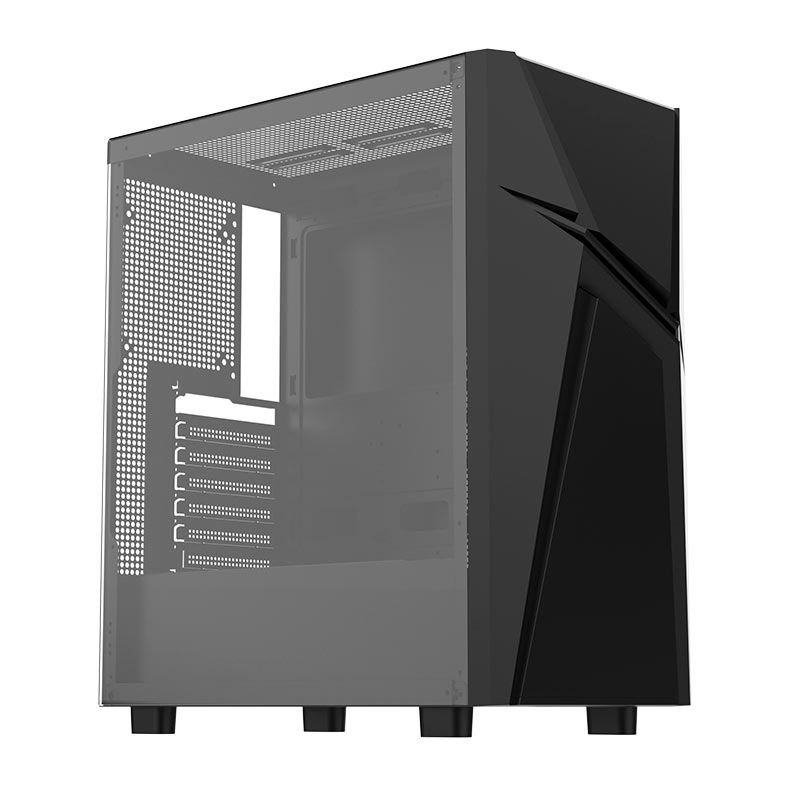 Gabinete Gamer Alseye Episode, Mid-Tower, Lateral de Vidro, Preto, EPISODE-BK