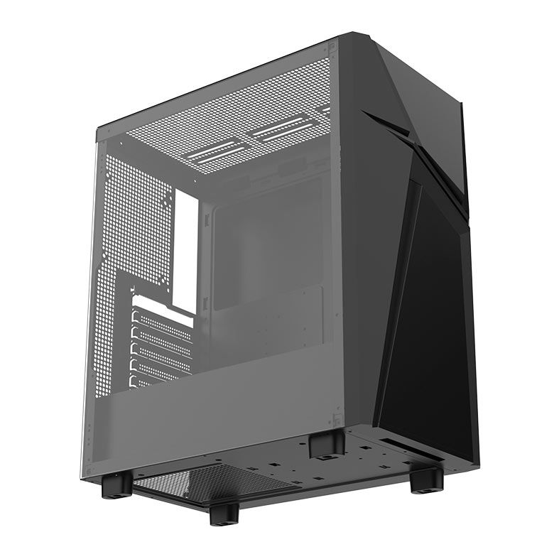 Gabinete Gamer Alseye Episode, Mid-Tower, Lateral de Vidro, Preto, EPISODE-BK