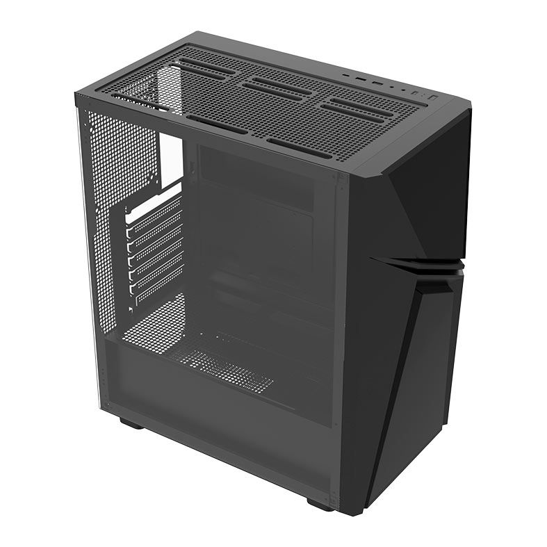 Gabinete Gamer Alseye Episode, Mid-Tower, Lateral de Vidro, Preto, EPISODE-BK