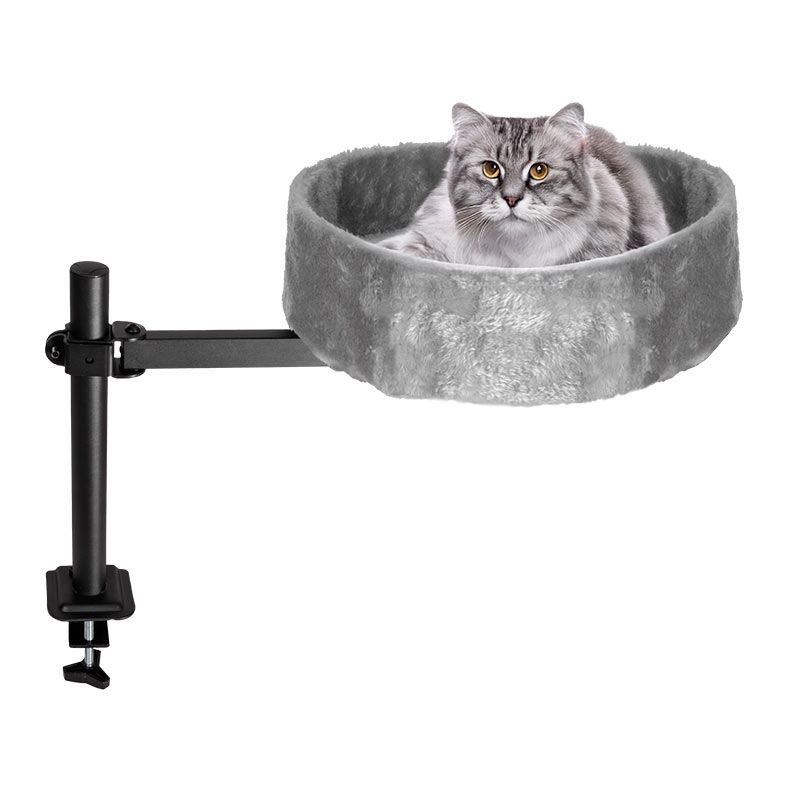 OPENBOX Cama Para Gato Suspensa de Mesa Ergofirst, Preto e Cinza, ERG-CAT-BL01
