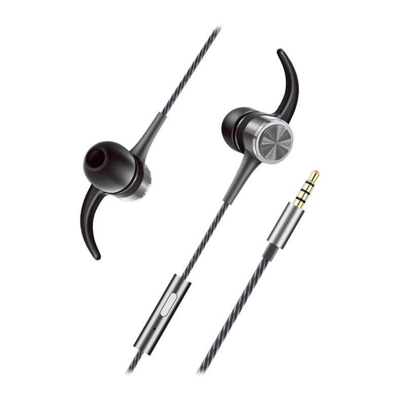 Fone de Ouvido Intra Auricular Geonav, 1.2m, P2 3.5mm, Cinza Espacial, ESFNSG