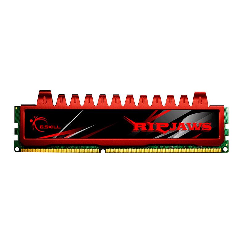 Memoria G.Skill RipJaws 8GB (4x2) DDR3 1600MHz Vermelho, F3-12800CL9Q-8GBRL