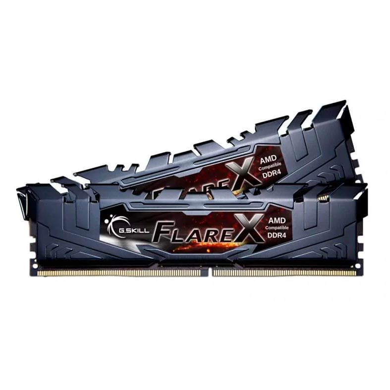 Memoria G.Skill Flare X AMD 16GB (2x8) DDR4 2400MHz Cinza, F4-2400C15D-16GFX