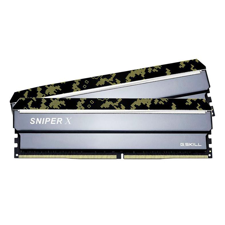 Memoria G.Skill Sniper X 16GB (2x8) DDR4 2400Mhz Digital Camo, F4-2400C17D-16GSXK