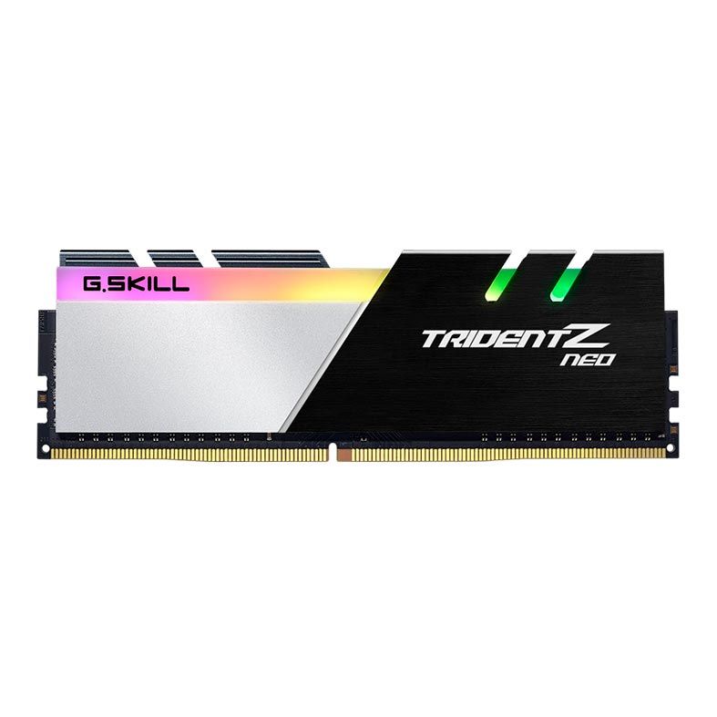 Memoria G.Skill Trident Z Neo RGB 16GB (2x8) DDR4 3200MHz Preta/Prata, F4-3200C16D-16GTZN