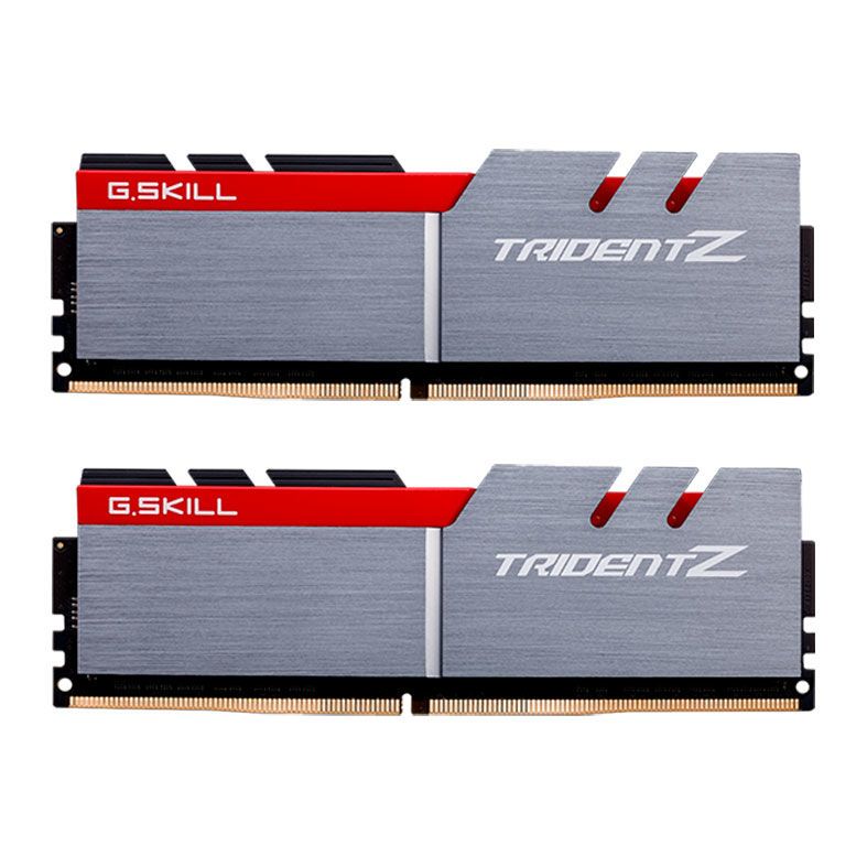 Memoria G.Skill Trident Z 16GB (2x8) 3000Mhz Cinza/Vermelho, F4-3000C14D-16GTZ