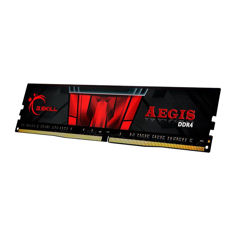 Memoria G.Skill Aegis 8GB (1x8) DDR4 3000Mhz Preta, F4-3000C16S-8GISB