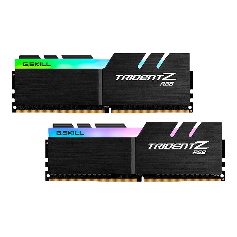 Memoria G.Skill Trident Z RGB 16GB (2x8) DDR4 3600Mhz Preta, F4-3600C19D-16GTZRB