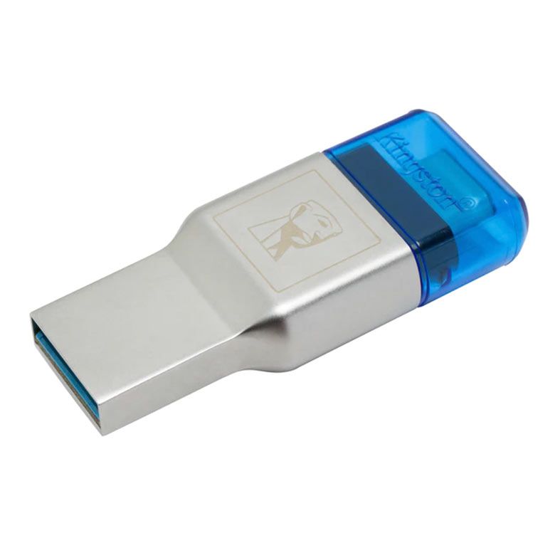 Leitor Cartao de Memoria Kingston MobileLite Duo 3C, USB 3.1/USB-C, FCR-ML3C