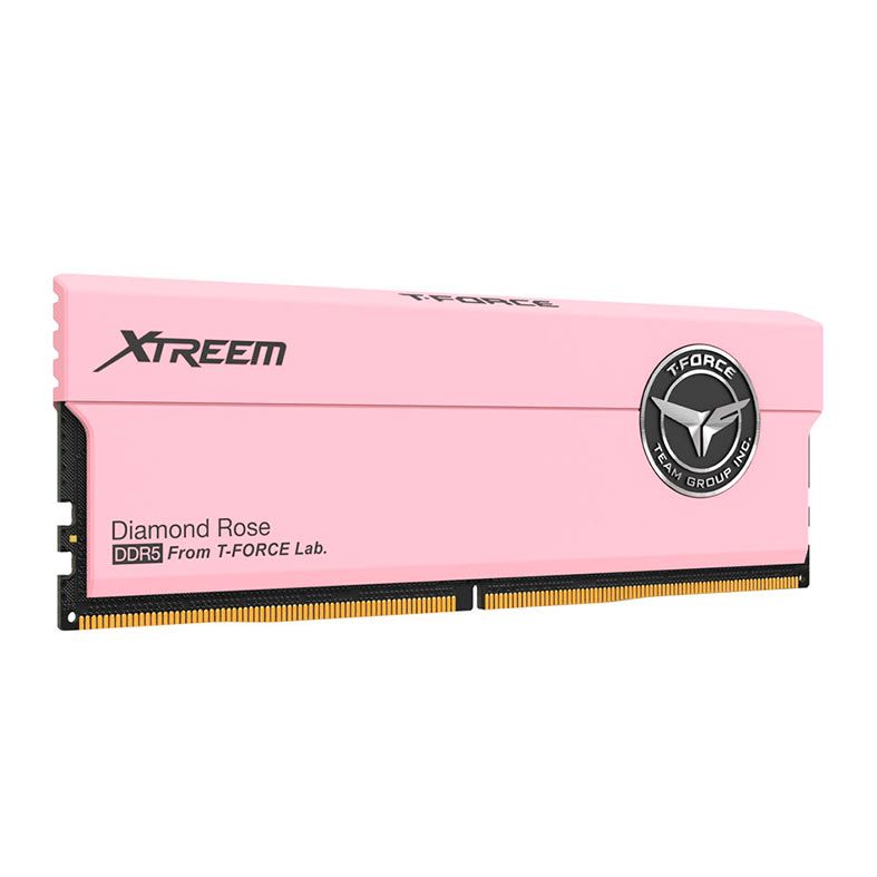 Memoria Team Group T-Force Xtreem, 48GB (2x24GB), DDR5, 7200MHz, C34, Rosa, FFPD548G7200HC34ADC01