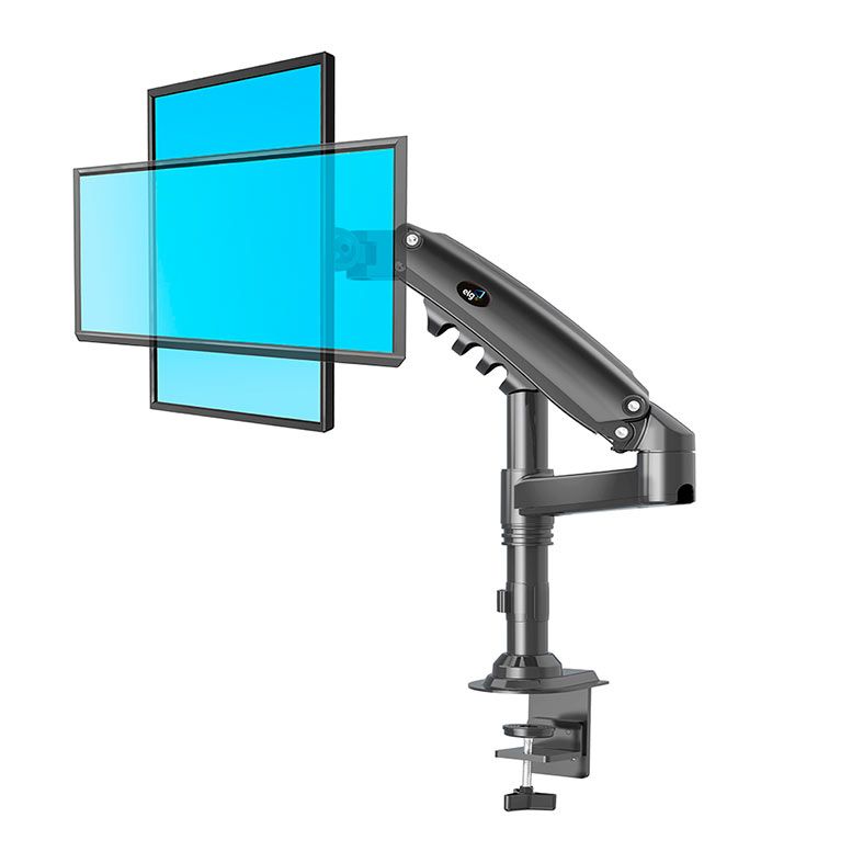 Suporte Articulado Com Pistao a Gas Para Monitor ELG, 22 Pol. a 35 Pol., Preto, FH80N