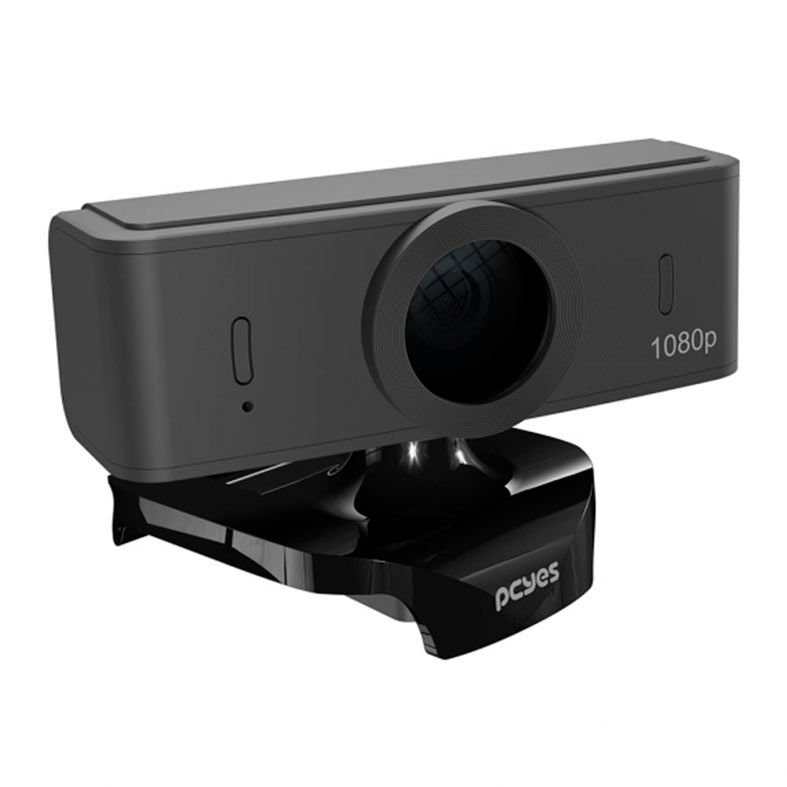 Webcam PcYes Raza, Full HD 1080P, Preto, FHD-02-35463
